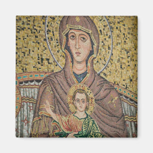 Aimant ITALIE, Sicile, TAORMINE : Corso Umberto 1, Mosaïq