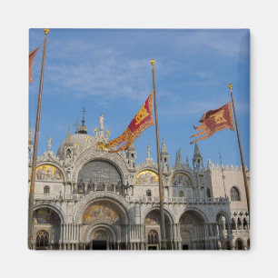 Aimant Italie, Venise, Basilique Saint-Marc sur la place 