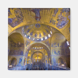 Aimant Italie, Venise. Intérieur de la cathédrale Saint-M