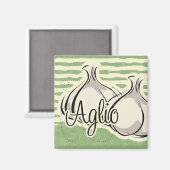 Aimant italien de cuisine (Recto/Verso)