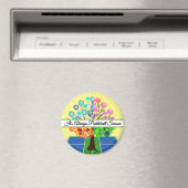 Aimant It's Always Pickleball Season - Four Seasons Tree (In Situ (Lave-vaisselle))