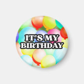 Aimant it's my Birthday (Devant)