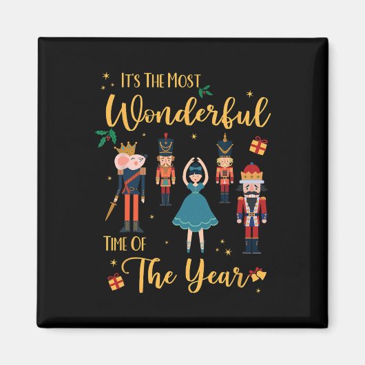 Aimant It's The Most Wonderful Time Of The Year Nutcracke (Devant)