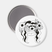 Aimant Ivana Kupala Art populaire ukrainien (Recto/Verso)