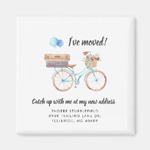 Aimant I've Moved Change of Address Moving Announcement