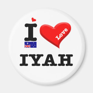 Aimant IYAH - J'aime