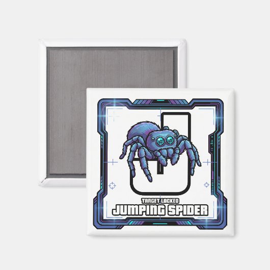 Aimant J is for Jumping Spider – GTA Style ABC Learning (Recto/Verso)