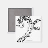 Aimant J.S.Bach's Cello Suite (Recto/Verso)