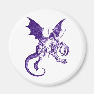 Aimant Jabberwocky violet
