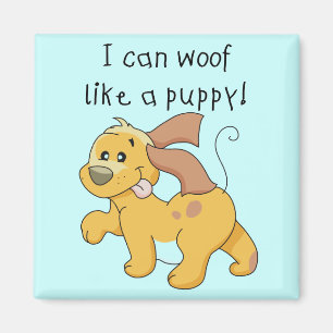 Aimant J'aboie comme des T-shirts et des cadeaux d'un chi