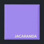 Aimant Jacaranda purple color<br><div class="desc">Jacaranda purple color</div>