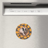 Aimant Jack-o'-lantern Motif Citrouilles avec photo pour  (In Situ (Lave-vaisselle))