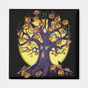Aimant Jack O'Lantern Tree
