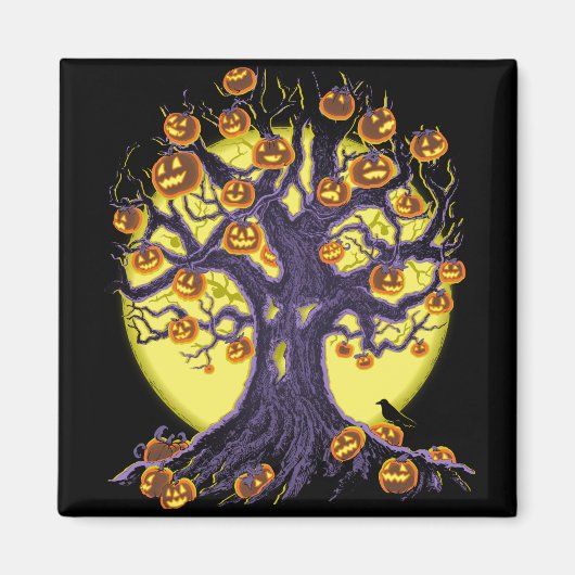 Aimant Jack O'Lantern Tree (Devant)