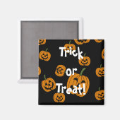 Aimant Jack O'Lanterns arrière - plan (Recto/Verso)