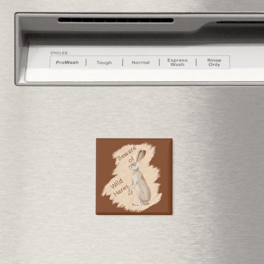 Aimant Jack Rabbit et ses amis (In Situ (Lave-vaisselle))