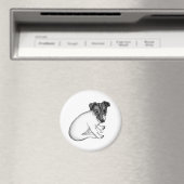 Aimant Jack Russell Welpe 10 Wochen alt (In Situ (Lave-vaisselle))
