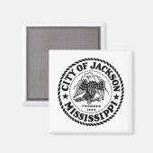 Aimant Jackson Mississippi (Recto/Verso)