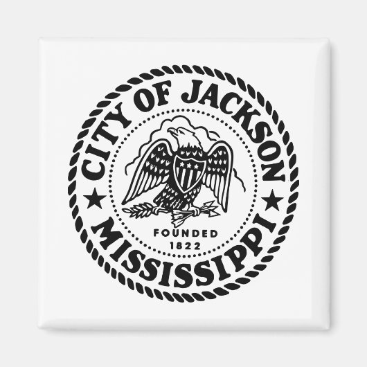 Aimant Jackson Mississippi (Devant)