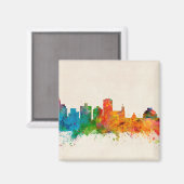 Aimant Jackson Mississippi Skyline (Recto/Verso)