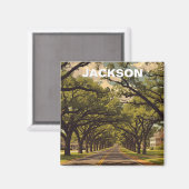 Aimant Jackson Mississippi Travel (Recto/Verso)