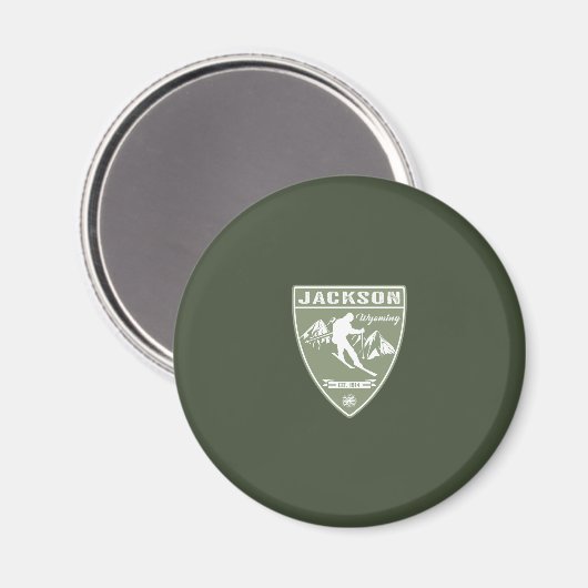 Aimant Jackson Wyoming (Recto/Verso)