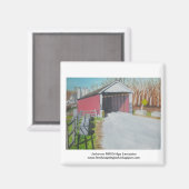 Aimant Jacksons Mill Bridge Lancaster. (Recto/Verso)