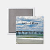 Aimant Jacksonville, Florida Pier (Recto/Verso)
