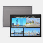 Aimant Jacksonville, Floride (Recto/Verso)