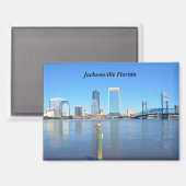 Aimant Jacksonville Floride (Recto/Verso)