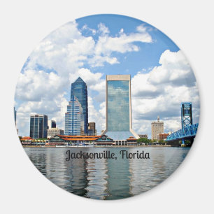 Aimant Jacksonville, Floride vue panoramique de la ville 