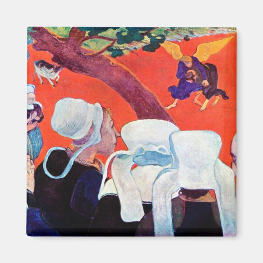 Aimant Jacob Lutte avec l'Ange, Gauguin (Devant)