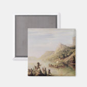 Aimant Jacques Cartier Découverte du Saint-Laurent (Recto/Verso)