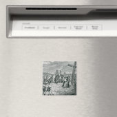 Aimant Jacques Cartier Mise en place d'une croix en Gaspe (In Situ (Lave-vaisselle))