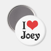 Aimant J'adore Joey (Recto/Verso)
