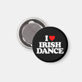 AIMANT J'ADORE LA DANSE IRLANDAISE (Recto/Verso)