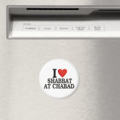 Aimant J'adore le Chabbat à Chabad (In Situ (Lave-vaisselle))