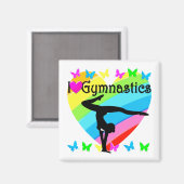 AIMANT J'ADORE LE DESIGN GYMNASTIQUE (Recto/Verso)