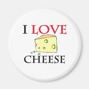 Aimant J'adore le fromage