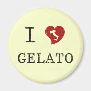 Aimant J'adore le gelato