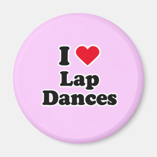 Aimant J'adore les danses sur les genoux