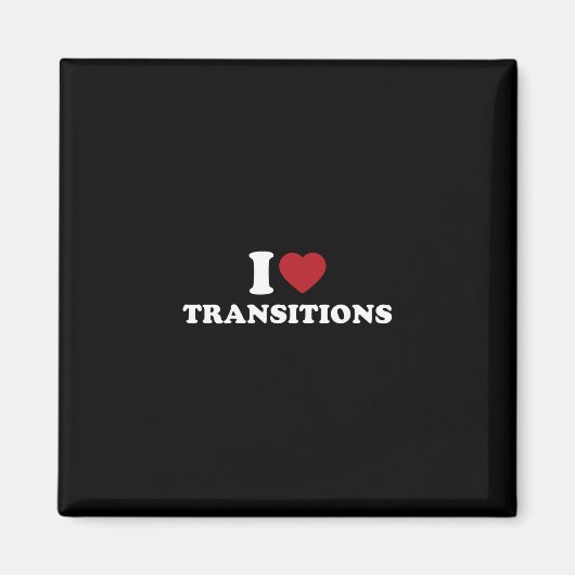 Aimant J'adore les parcs de skate Transitions Skateboard (Devant)