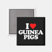 AIMANT J'ADORE LES PIÈCES DE GUINÉE (Recto/Verso)
