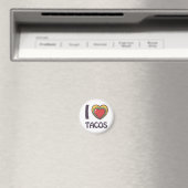 Aimant J'adore les tacos (In Situ (Lave-vaisselle))