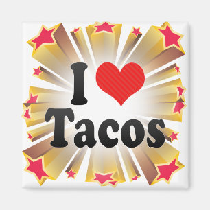 Aimant J'adore les Tacos