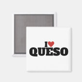 Aimant J'adore Queso (Recto/Verso)