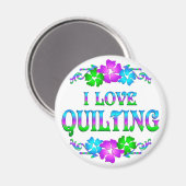 AIMANT J'ADORE QUILTER (Recto/Verso)