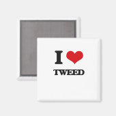 Aimant J'adore Tweed (Recto/Verso)