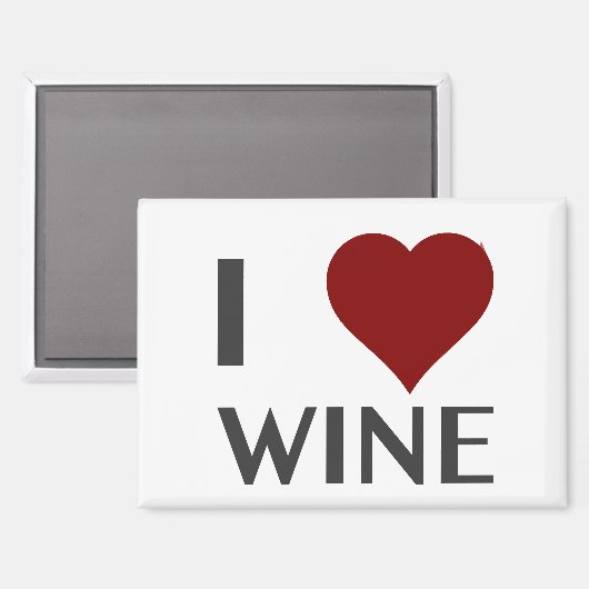 Aimant J'adore Vin.. (Recto/Verso)
