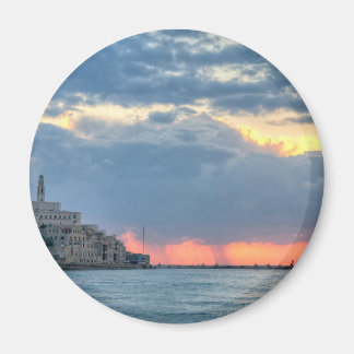 Aimant Jaffa au coucher du soleil